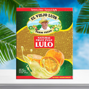 Lulo Fruit Pulp 14 oz EL Viejo Luis Lulo Fruit Pulp 14 oz EL Viejo Luis