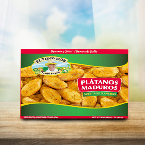 Plantain Ripe 11 oz | Platano Maduro Caja El Viejo Luis
