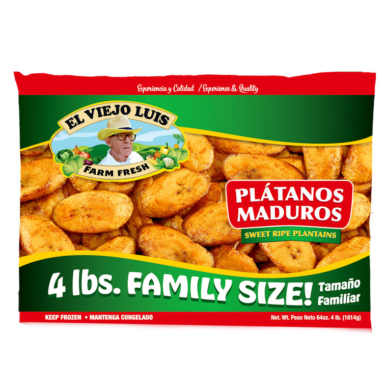 El Viejo Luis Platano Maduro | Plantains Ripe 4 lbs.