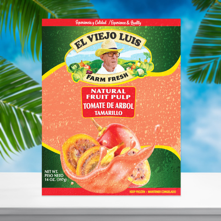 Tomate Arbol Fruit Pulp 14 oz