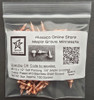 8 x 1/2 Self-Piercing Copper-Plated 410 Stainless Screws 100 PKG