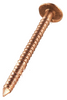 COPPER SLATING NAILS, RING SHANK, 1.75", 11 GA, FREE SHIPPING, 50 LB BOX