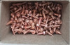 8 x 1/2" SOLID COPPER SELF-PIERCING SHEET METAL SCREW BULK 1000