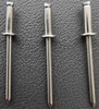 Stainless, Steel, Rivet, Stainless Steel, Mandrel, #44, 1/8", .125, Blind, Open-End, Domed, Button, Head, Pop