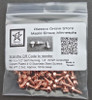 8 x 1/2 Self-Piercing Copper-Plated 410 Stainless Screws 50 PKG