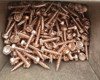 8 x 3-4 Self-Piercing Copper-Plated 410 Stainless Screws  Bulk 1000 CT