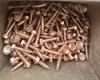8 x 3/4 Self-Piercing Copper-Plated 410 Stainless Screws  Bulk 500 CT