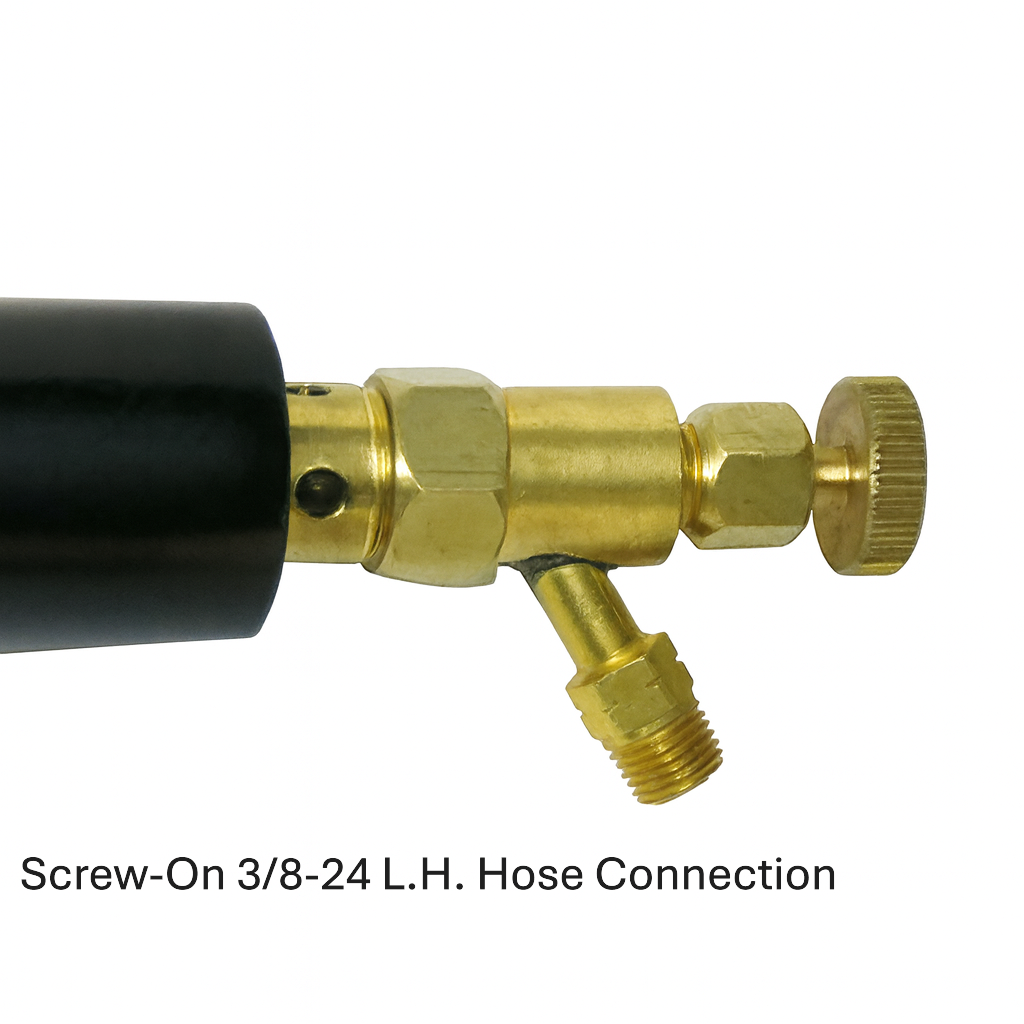 Aero Acetylene Duplex Soldering Iron Torch Screw-On Connection