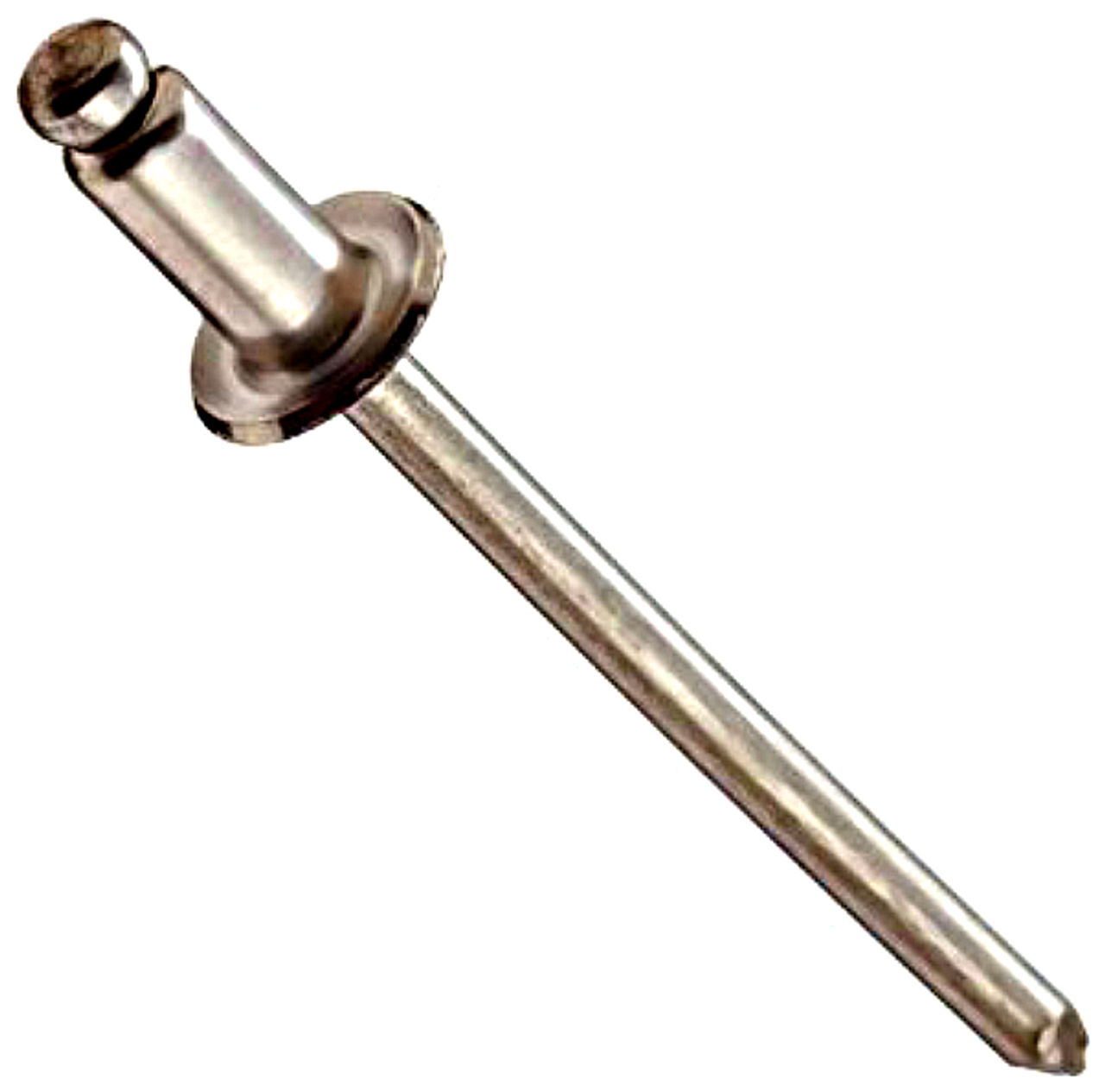 Stainless Steel Rivet-Stainless Steel Mandrel #46 Blind Domed Button Head Open End 1/8" .125 Qty 1000