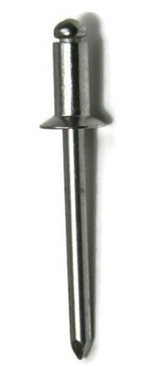 Steel Rivet-Steel Mandrel #44 Blind Button Head Open End 1/8" .125 Qty 1,000