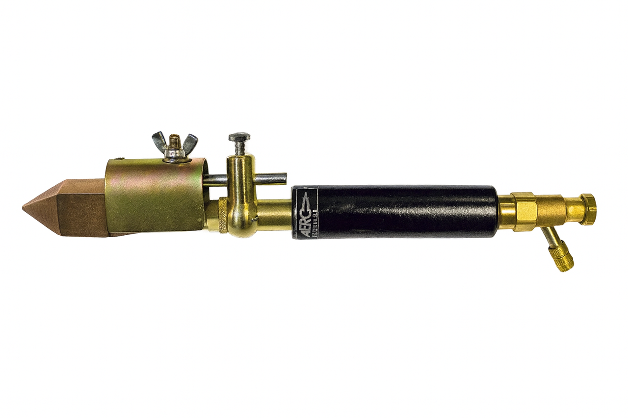Acetylene-Duplex-Soldering-Iron-Torch Kit-3/8 - 24 L.H. Hose Connection