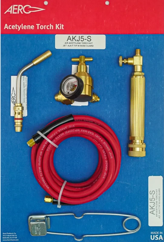 Aero AKJ5-S Air/Acetylene Torch Kit System Package
