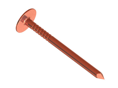 Copper, Roofing, Slating, Nail, Smooth, Shank, 1-1/2" 1.5