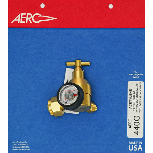Aero Acetylene B Tank Regulator #440G