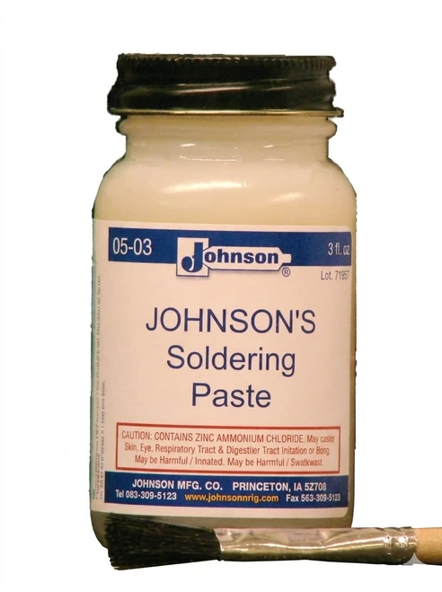 JOHNSON'S SOLDERING PASTE 3 oz. BOTTLE