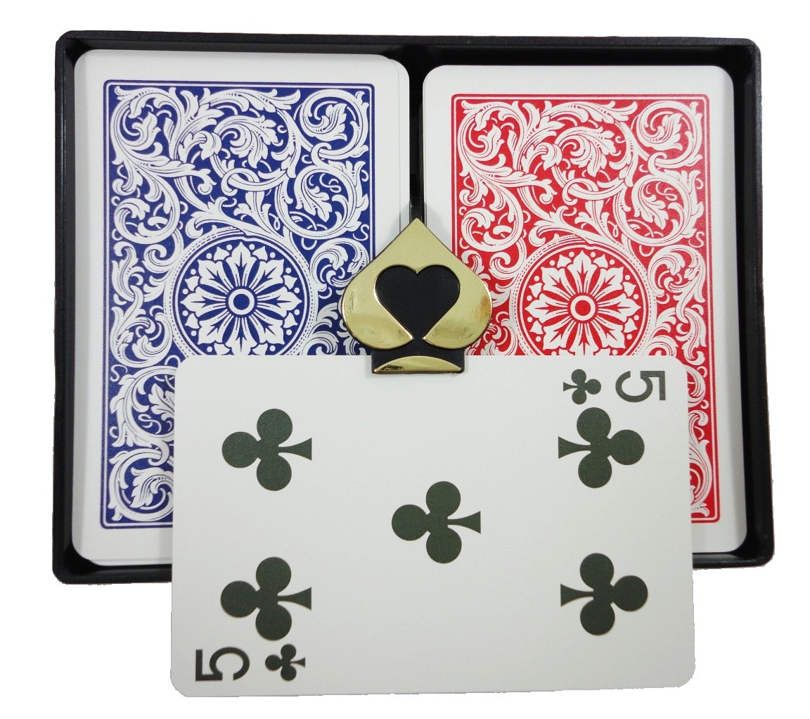 COPAG Case - 12 Double Decks - Red/Blue Bridge - Reg Index