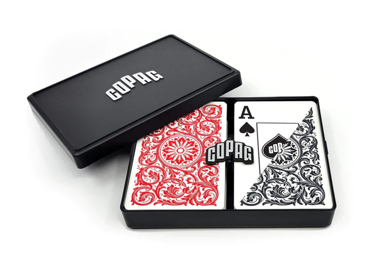 Copag Super Index Red Blue Bridge Plastic Playing Cards
