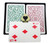 Copag 1546 Burg/Green Playing Cards -12 Sets - Reg. Index - Bridge