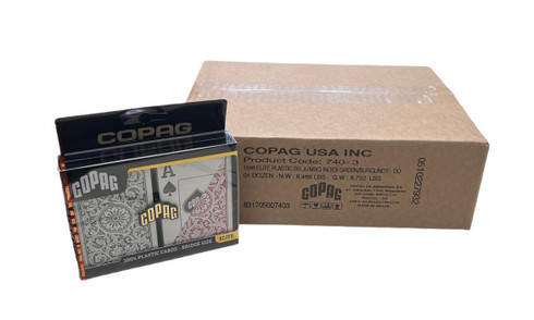 1 Case Copag Super Index Bridge Playing Cards