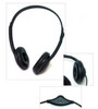 Soundnetic ENC-CCV Stereo Budget Headphones with Leatherette Earpads 4 Foot Cord with Volume Control 