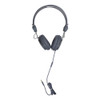  HamiltonBuhl Sack-O-Phones, 5 Gray Favoritz™ Headsets with In-Line Microphone and TRRS Plug 