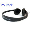 Soundnetic Budget Classroom Headphone w/ Volume Control - 25 Pack 