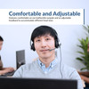 Cyber Acoustics AC-204 Stereo Headset w/ Single 3.5mm Plug and Y-adapter - Master Carton of 24