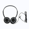  Soundnetic SN313 Stereo Disposable Bulk School Headphones with Leatherette Earpads 