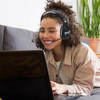 AVID Education AE-75 Deluxe Over-Ear Classroom Computer Stereo Headset 3.5mm Plug - 30 Pack