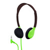  HamiltonBuhl Personal On-Ear Stereo Headphone – GREEN 