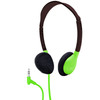 HamiltonBuhl Personal On-Ear Stereo Headphone – GREEN - 200 Pack