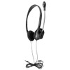 HamiltonBuhl Multi-Pack of 160 Personal Headsets with Steel-Reinforced Microphone, TRRS Plug and Foam Ear Cushions 