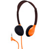  HamiltonBuhl Lab Pack, 24 Personal Headphones in Orange in a Carry Case 