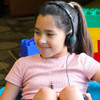  Soundnetic SN-313 100 Pack Bulk School Headphones Low Cost  with 3.5mm Plug and Leatherette Earpads, Black 
