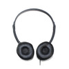  Soundnetic SN-CCV Budget Classroom Headphones, Stereo, with Leatherette Earpads & Volume Control, Black (200 Pack) 