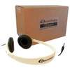  Soundnetic SN-401 Budget Classroom Headphones 25 Pack Stereo Headphones with Leatherette Pads in Bulk 