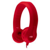 HamiltonBuhl Kid's Durable Foam Headphones, Children's Headphones for Classroom, Red, 42 Count 