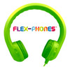  HamiltonBuhl Kid's Durable Foam Headphones, Children's Headphones for Classroom, Green, 10 Count 