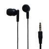  AVID Products AE-215 Earbud, Black, 500 Pack 