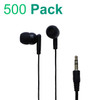 AVID Products AE-215 Earbud, Black, 500 Pack 