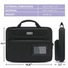 IBENZER Bumpect Stay-In 13'' EVA Case with Pocket