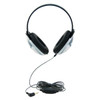 Califone Listening First 2810-BE Over-Ear Stereo Headphones, Inline Volume Control, 3.5mm Plug, Husky