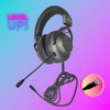 HamiltonBuhl Deluxe Stereo Esports Gaming Headset with Volume Control and 3.5mm TRRS Plug