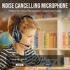 TechProtectus 3.5MM Noise Cancelling Headphone with Boom Mic