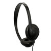 AVID Products AE-711R Black Lightweight Personal Headphone with 3.5mm Plug