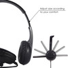 TechProtectus Economic USB-C Stereo Headset-with Boom Microphone