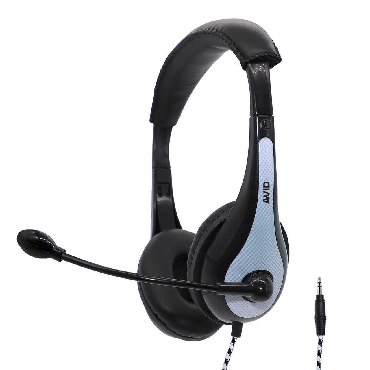 AVID AE-39 Headphones with Mic | USB Bulk School Headphones
