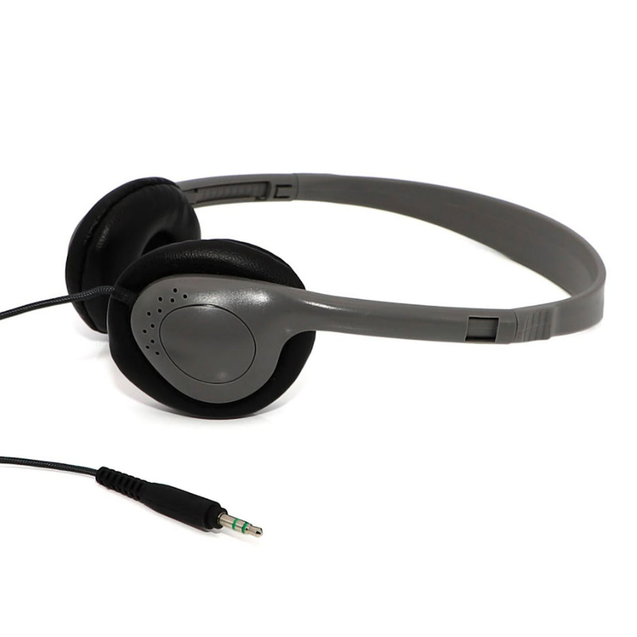 AVID AE-711 Grey Lightweight Personal Headphone with 3.5mm Plug