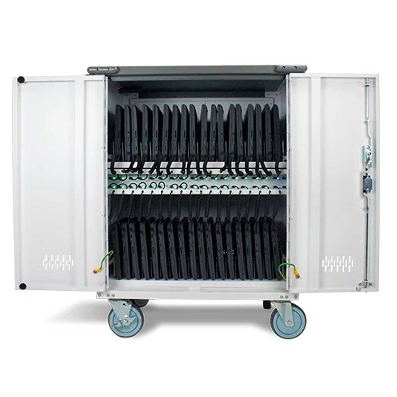 JAR Systems MC-7000 Elevate Max USB-C Charging Cart 36