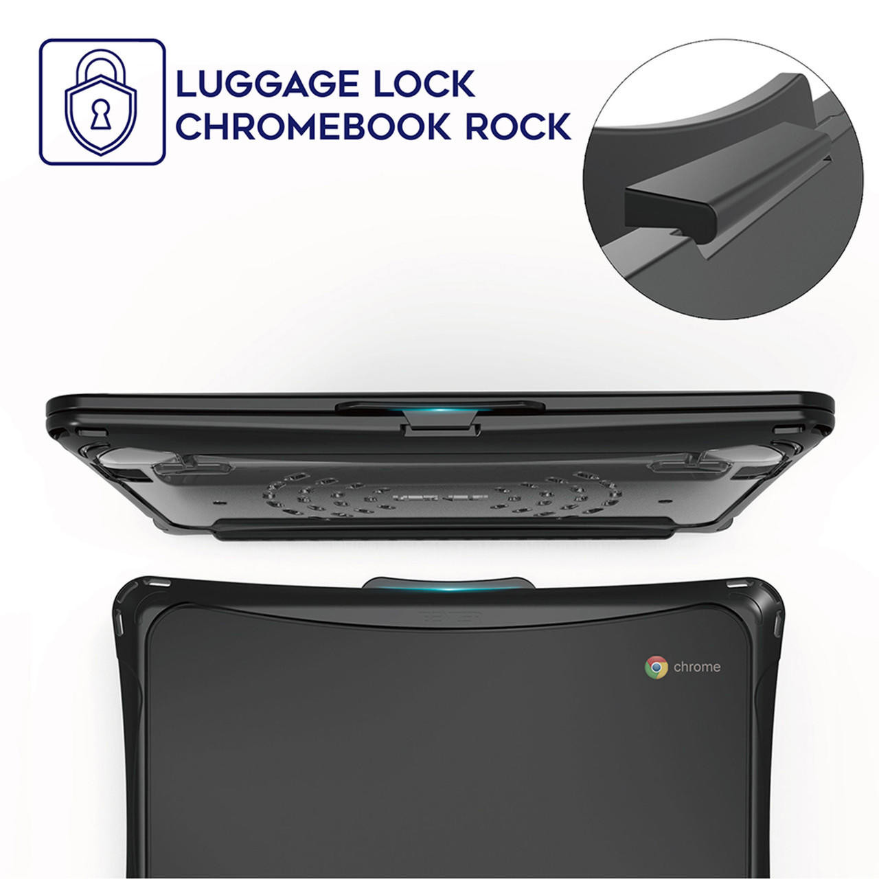 IBENZER Hexpact SecureLock Case for Chromebook 11'' Lenovo 100e